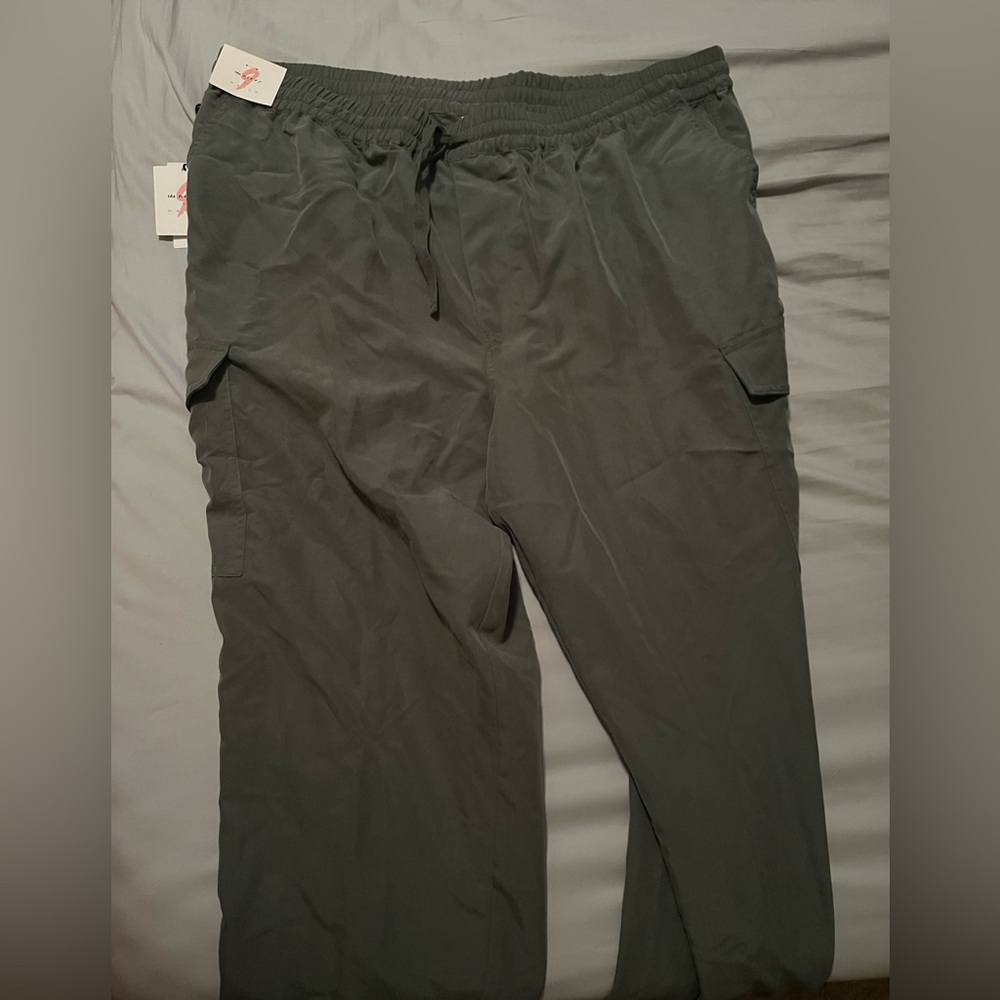 The Nines by HATCH Olive Green Cargo Pants